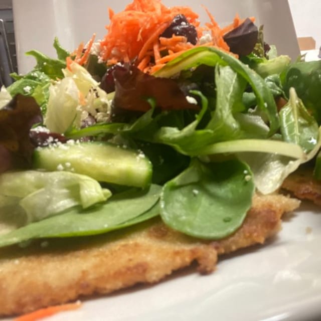 Schnitzel Salad.