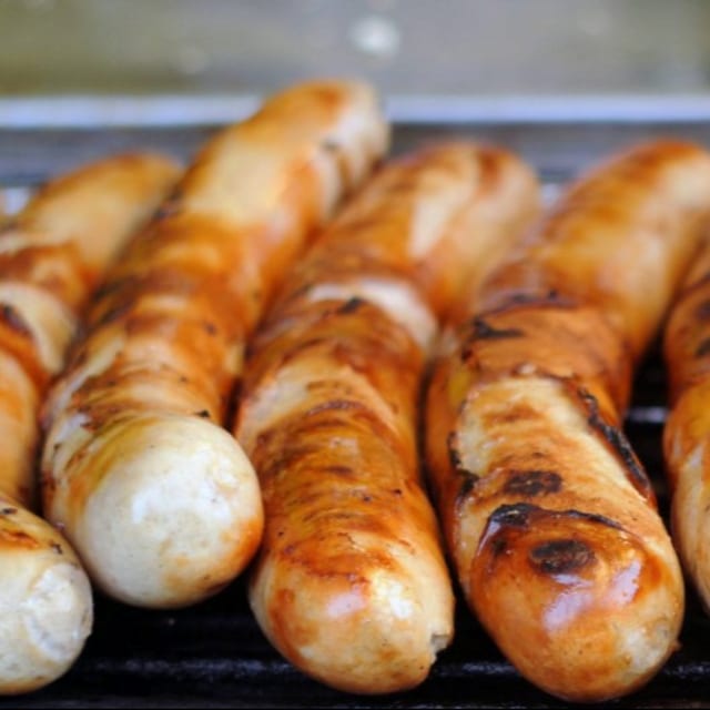 Bratwurst Sandwich.