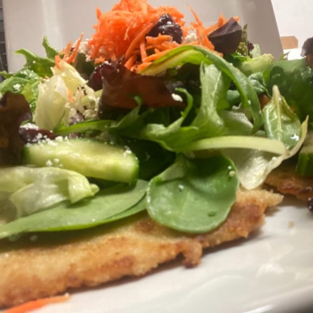 Schnitzel Salad.