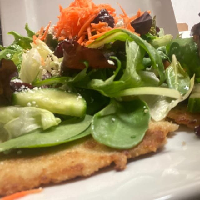 Schnitzel Salad.