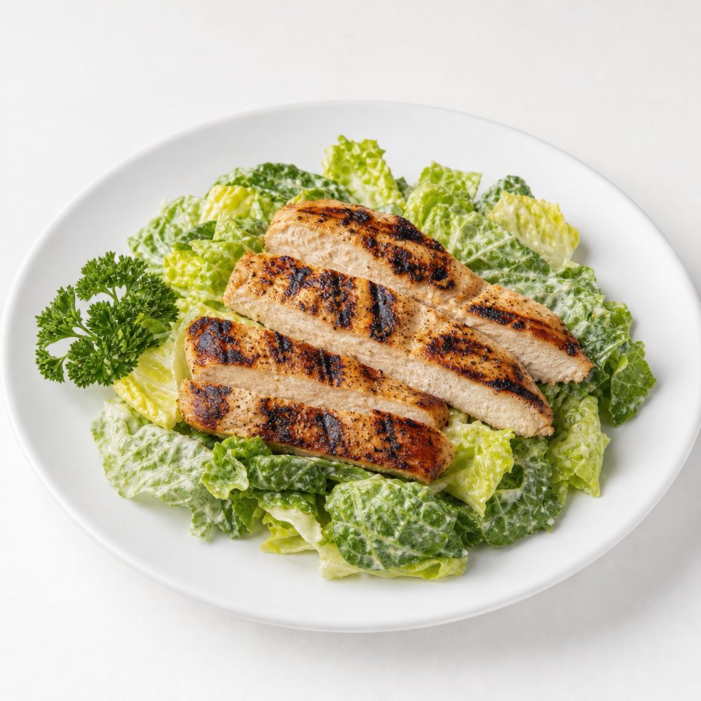 Chicken Caesar Salad.