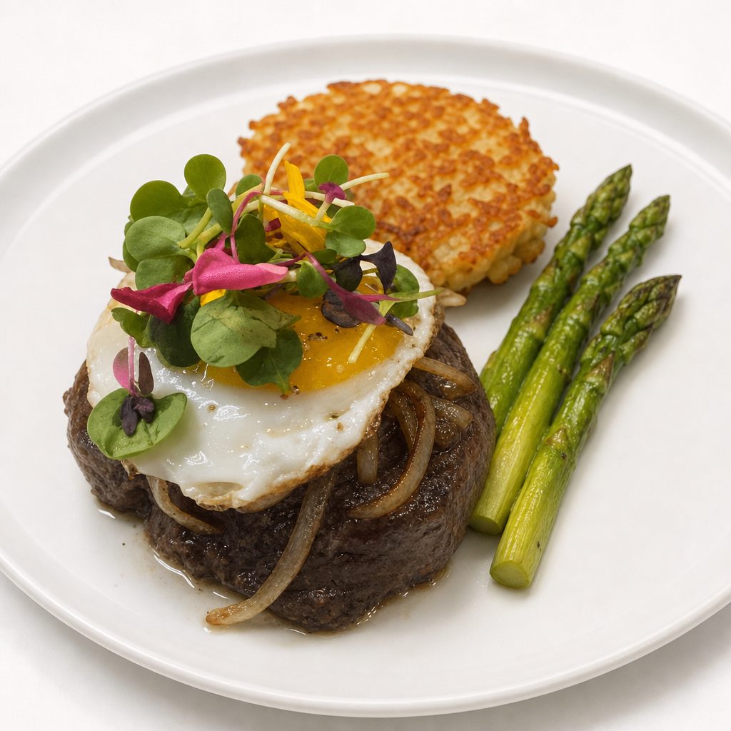 Spiegelei Filet Mignon.