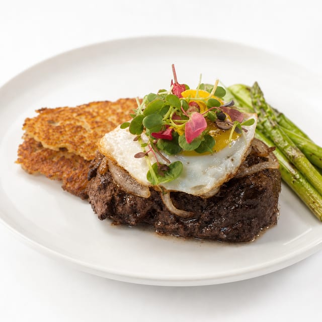 Spiegelei Filet Mignon.