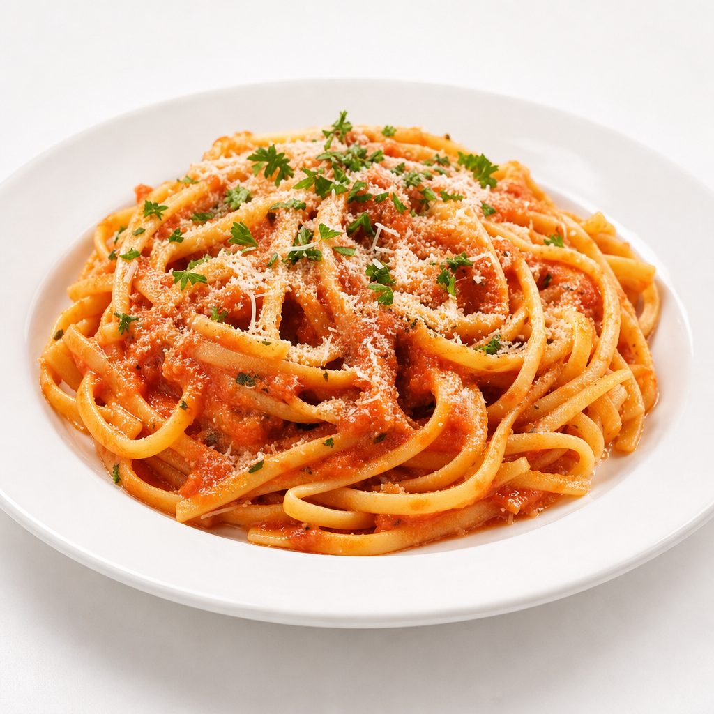 Kids Pasta with Marinara.