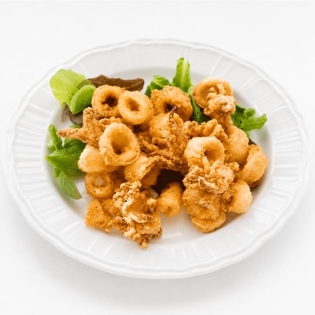 Calamari Caesar Salad.