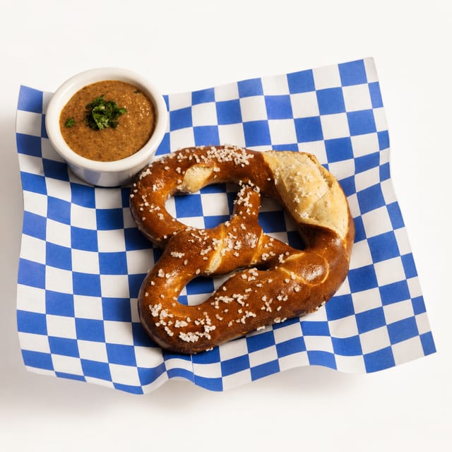 Soft Bavarian Pretzel.