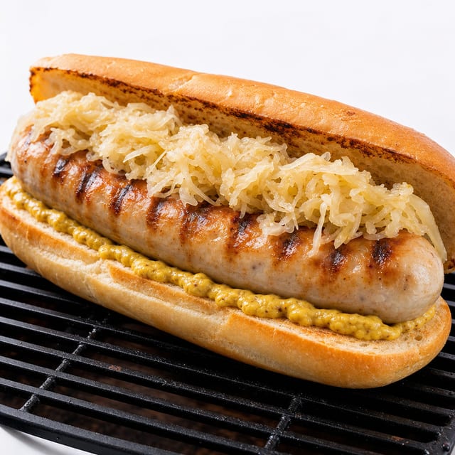 Bratwurst Sandwich.