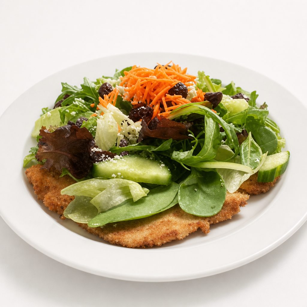 Schnitzel Salad.