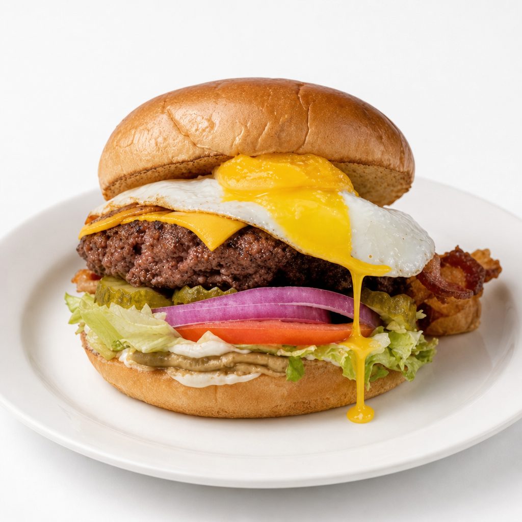 Hang Over Burger.