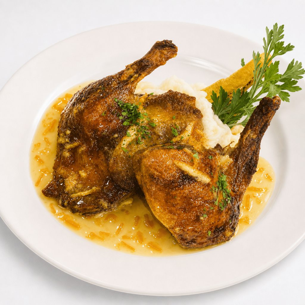 Duck Ala Orange.