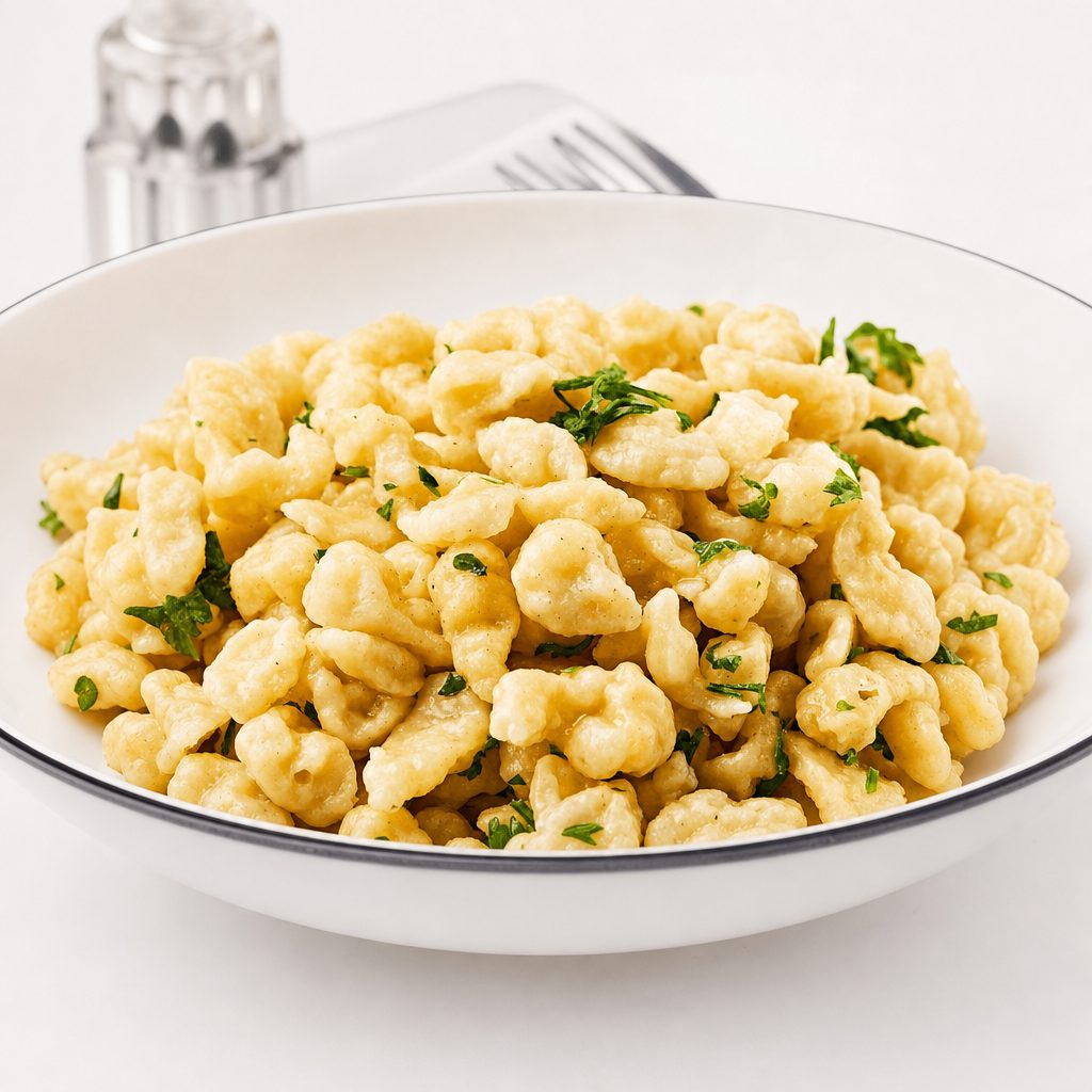 Kids Spaetzle in Butter.