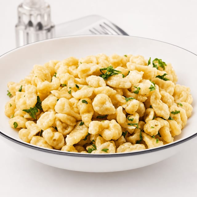 Kids Spaetzle in Butter.