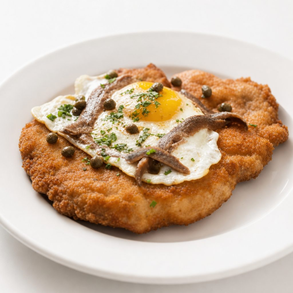 Holsteiner Schnitzel.