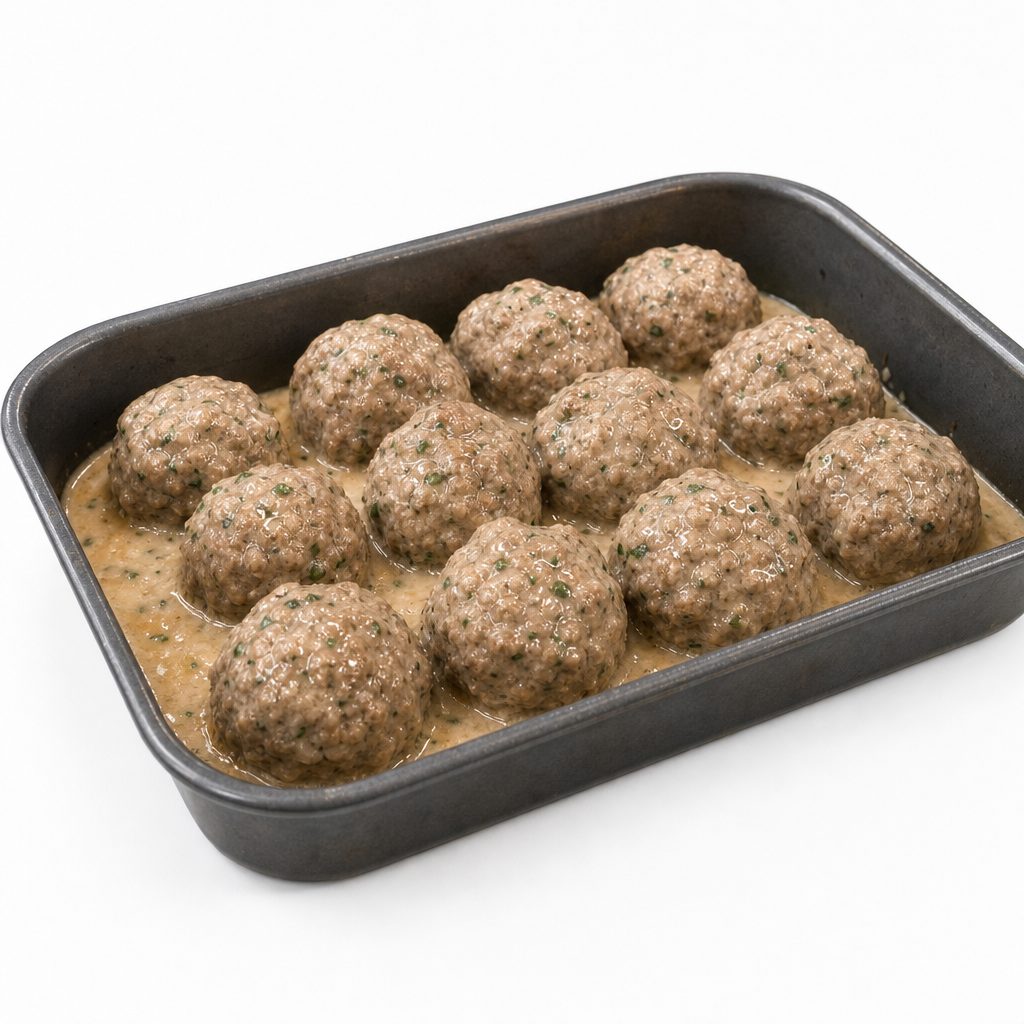 Bavarian Meatballs.