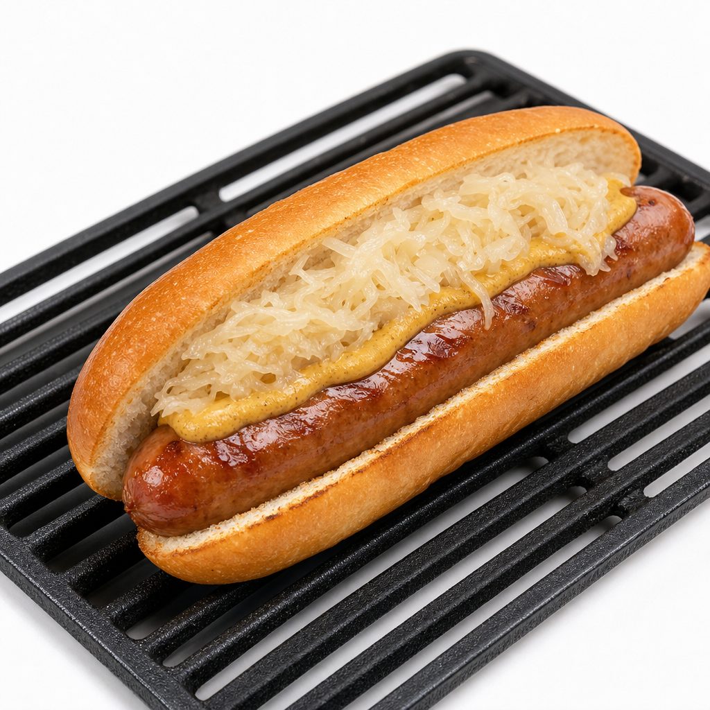 Knockwurst Sandwich.