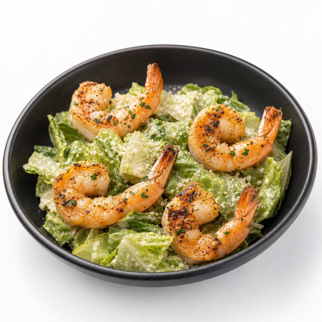 Shrimp Caesar Salad.