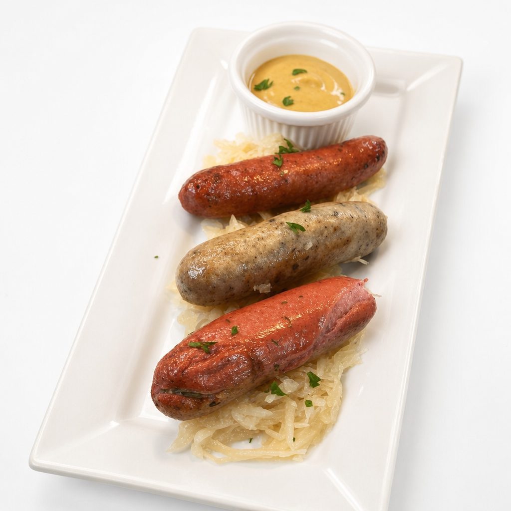 Bratwurst Brochette.