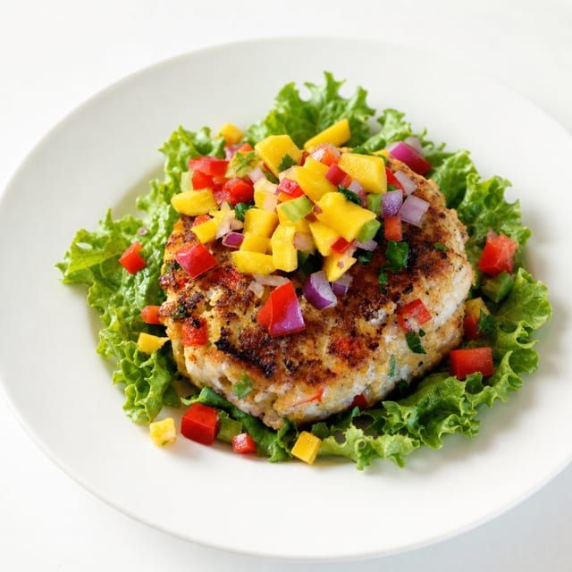 Jumbo Lump Crab Cake Entrée.