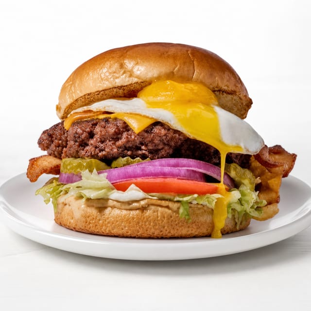 Hang Over Burger.