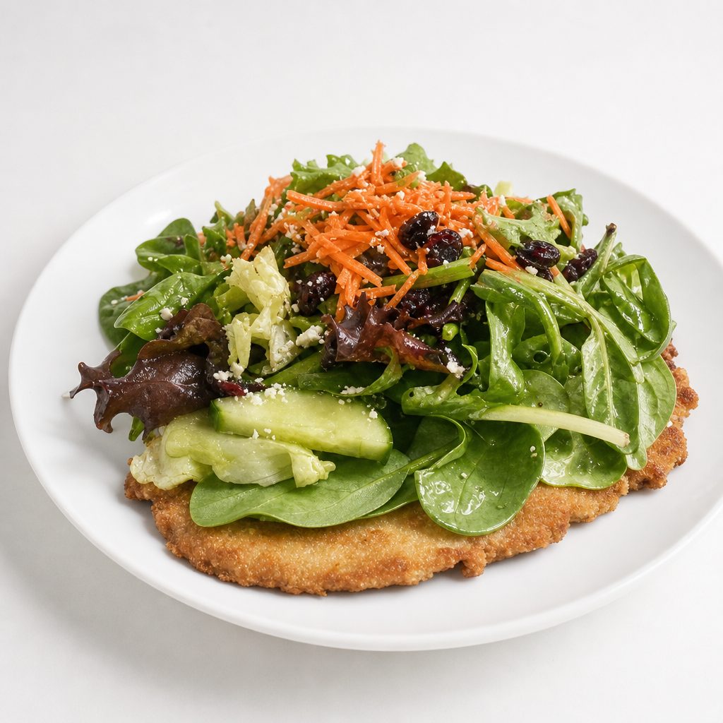 Schnitzel Salad.