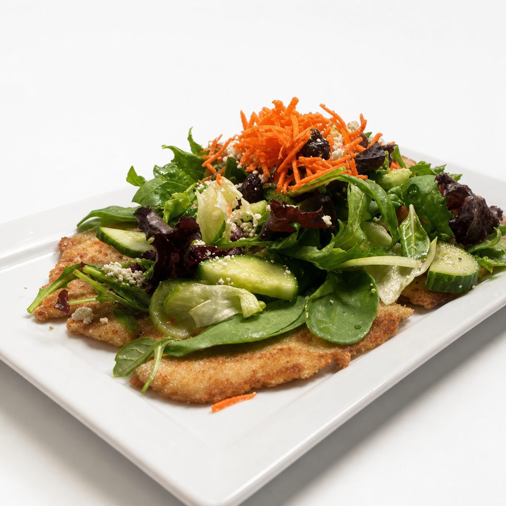 Schnitzel Salad.