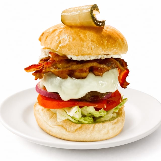 Bacon Cheese Burger.