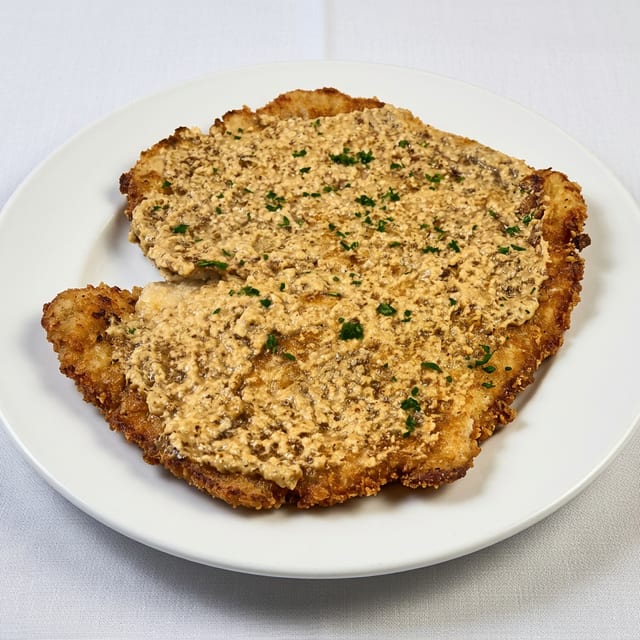 Munchner Wiener Schnitzel.