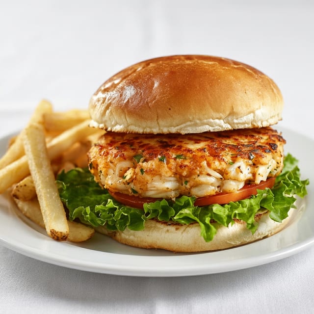 Jumbo Lump Crab Burger.