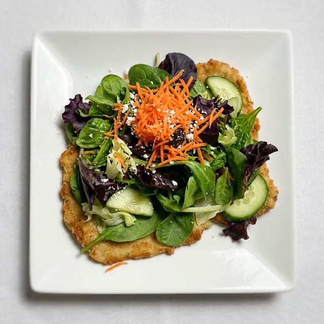 Schnitzel Salad.