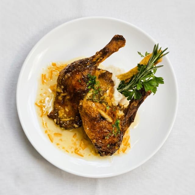 Duck Ala Orange.