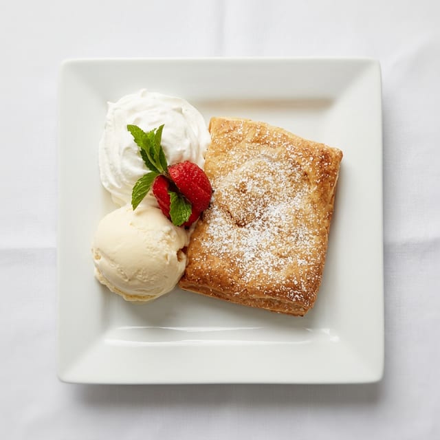 Apfelstrudel (Apple Strudel).