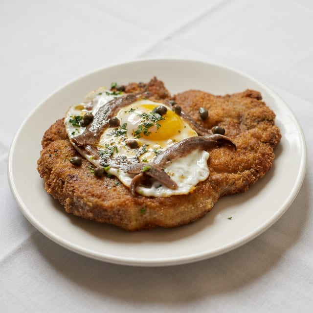 Holsteiner Schnitzel.