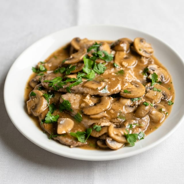 Veal Marsala.