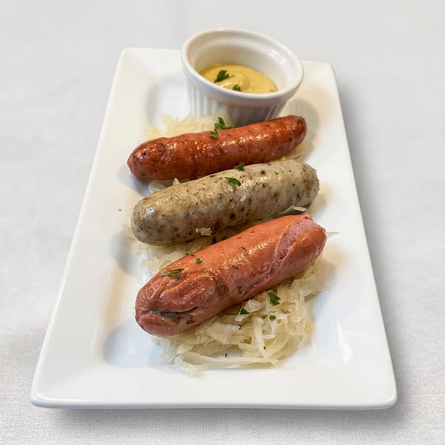 Bratwurst Brochette.