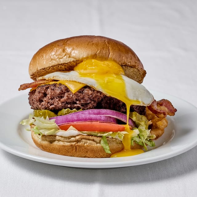 Hang Over Burger.