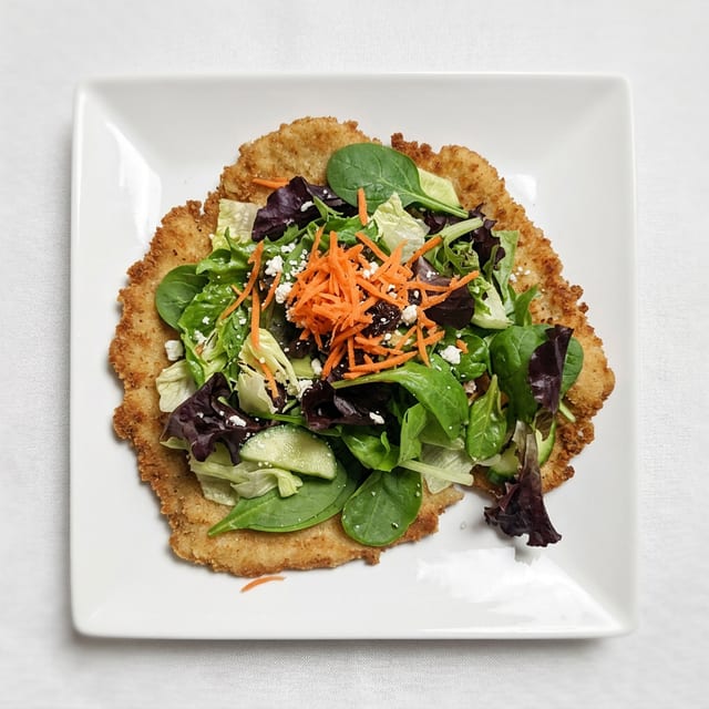 Schnitzel Salad.