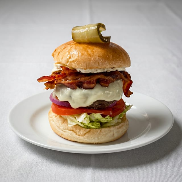 Bacon Cheese Burger.